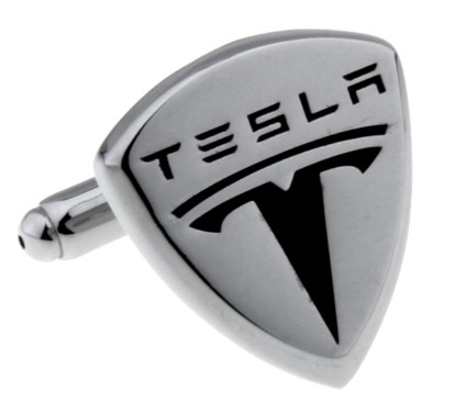 CuffLinks pre tričko Tesla.