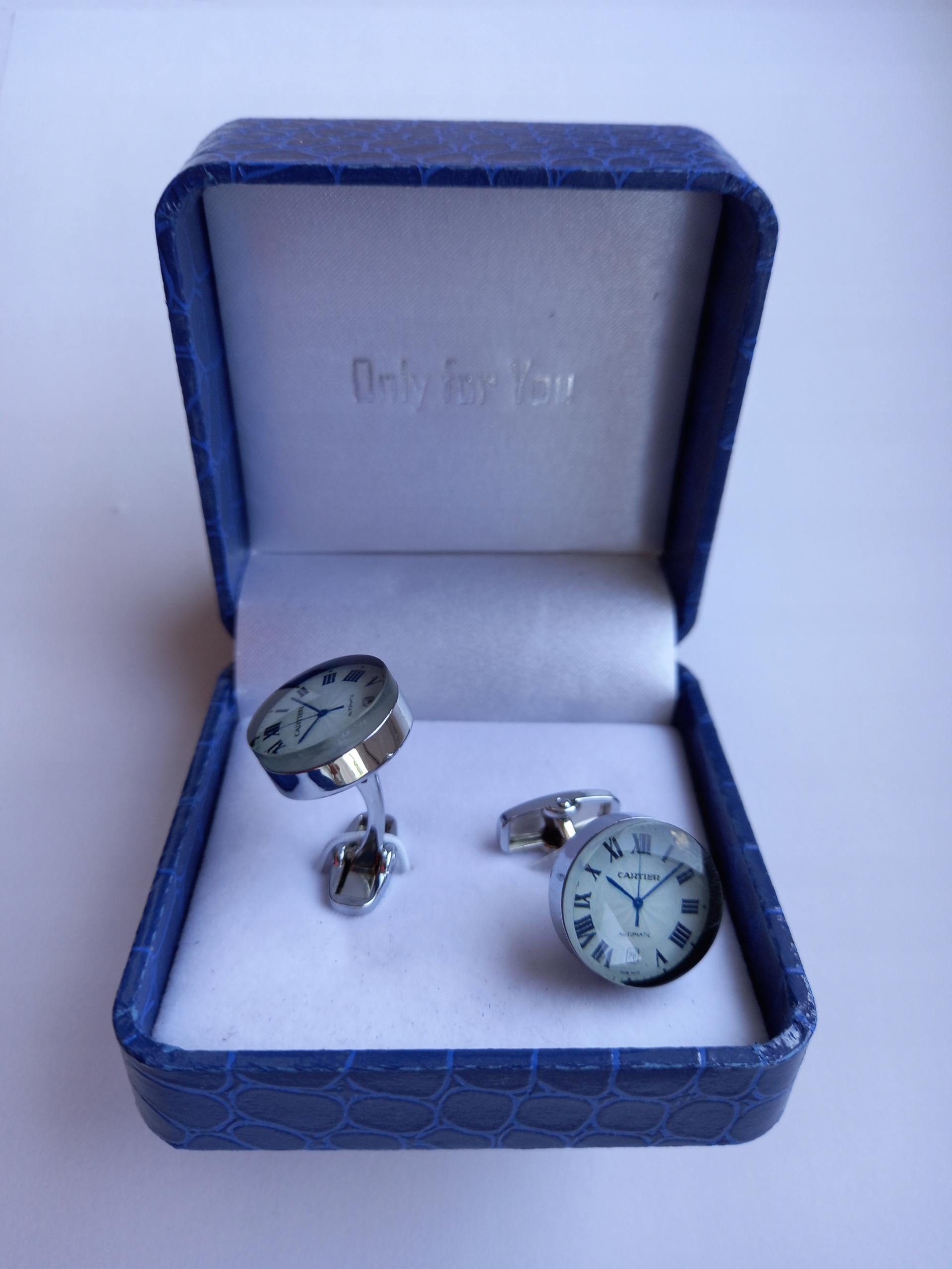 Craf Comfflinks Classic Watch Clock