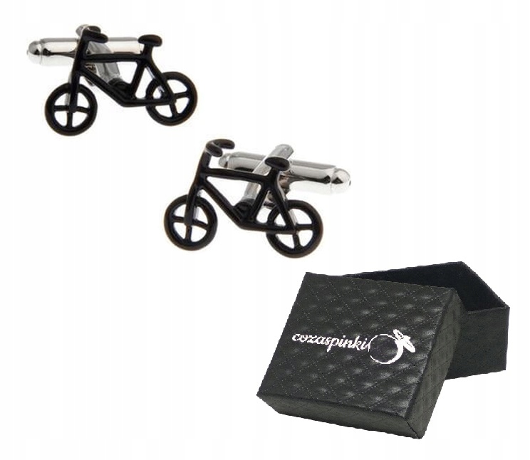 CuffLinks for tričko s košeľou čiernou skrinkou