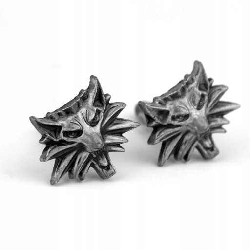 CuffLinks for Tirt -Cuffs Witcher Medalion New
