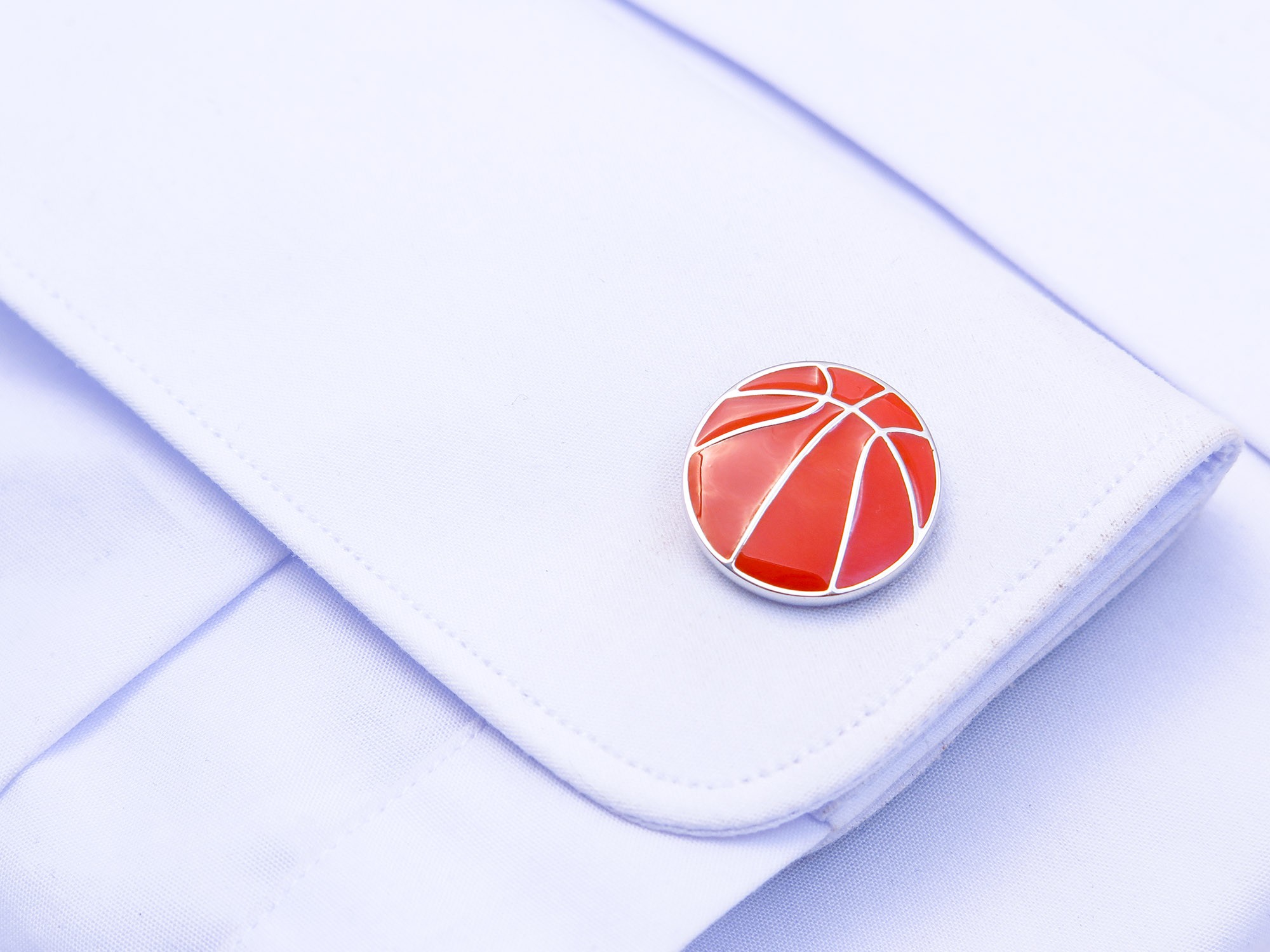 Cufflinks - basketbalové gule U156