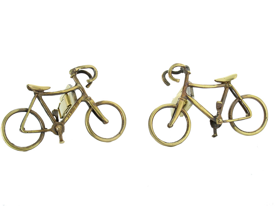 CuffLinks Bicykel Bicykel Citizen z mosadze