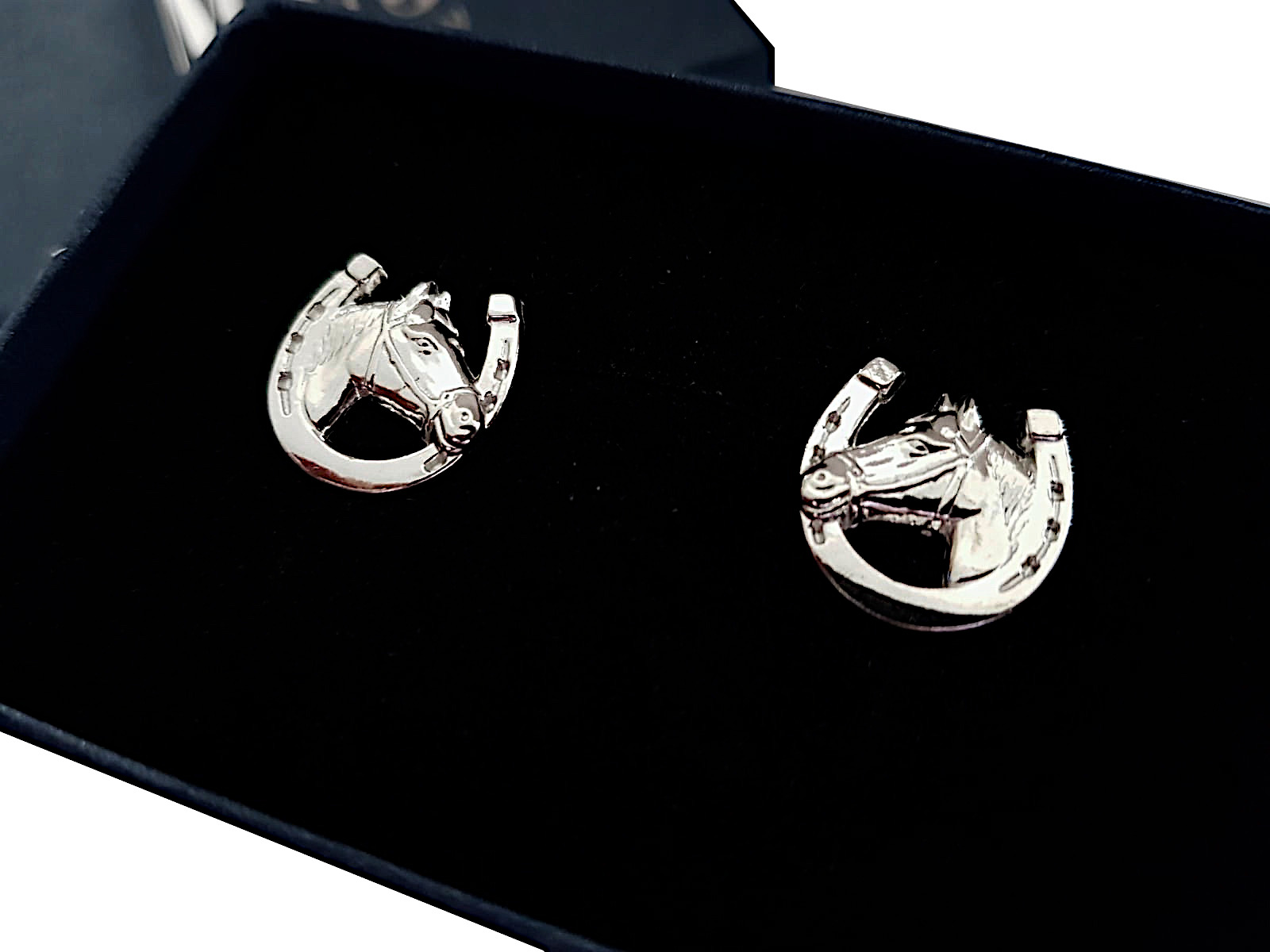 Striebro 925 Cufflinks+Balenie