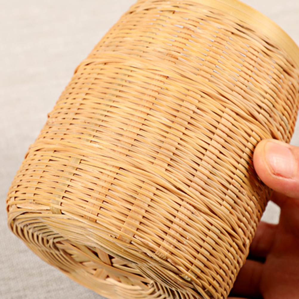 Bambusová väzba Úložný box na čajové doplnky Krea