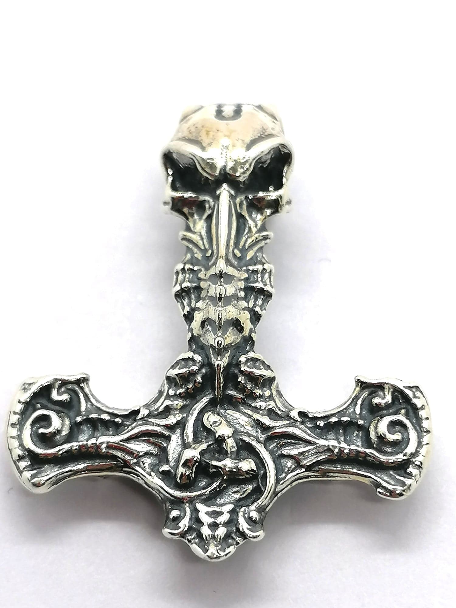 Striebro (925) Thora Hammer Pendant 13.3g