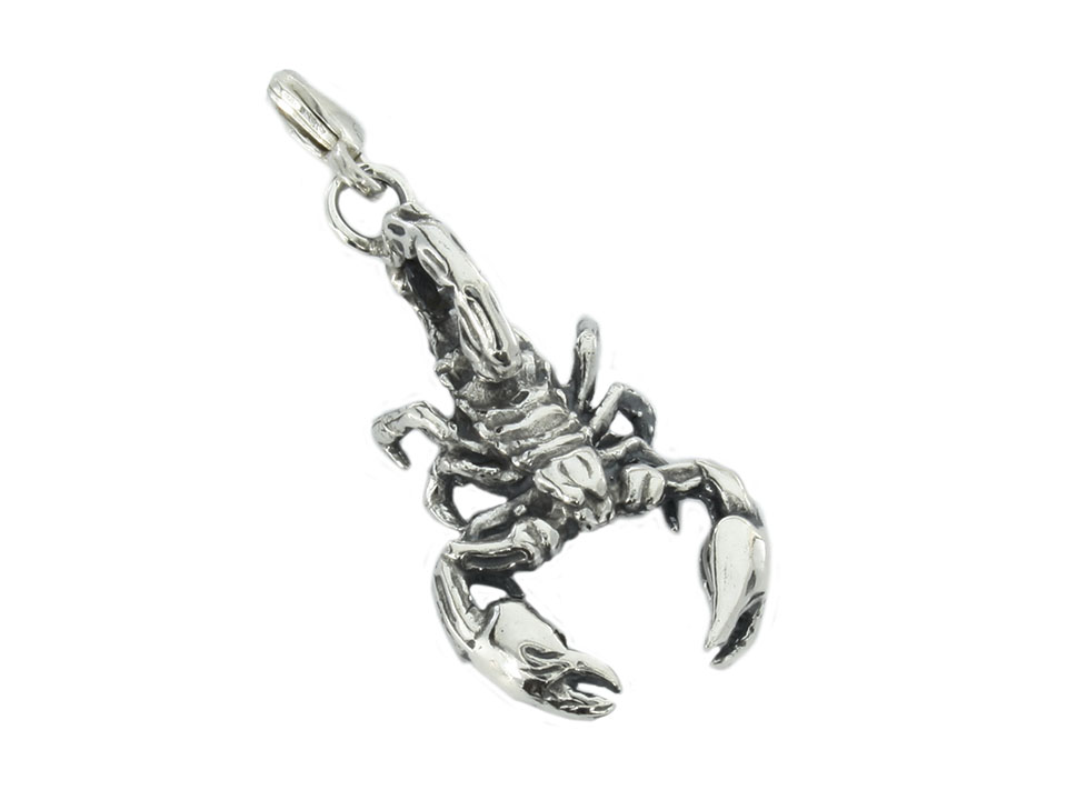 Strieborný náramok Pendant Charms Scorpion 3