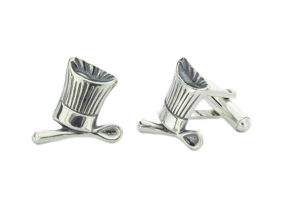 Strieborná čiapka Cufflinks Cuffer
