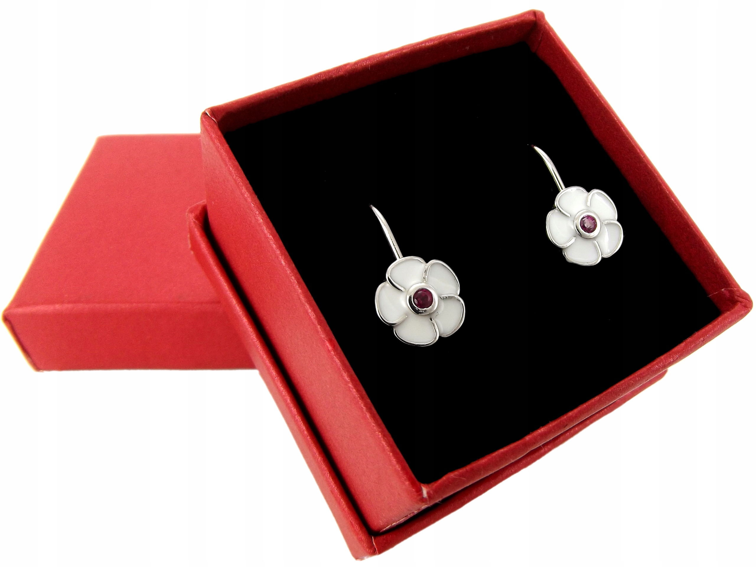 Strieborné detské náušnice 925 Earwires Kvet Kvet