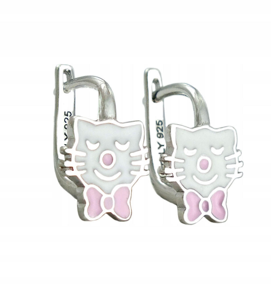 Strieborné ródia Rodiums Pink Cats!