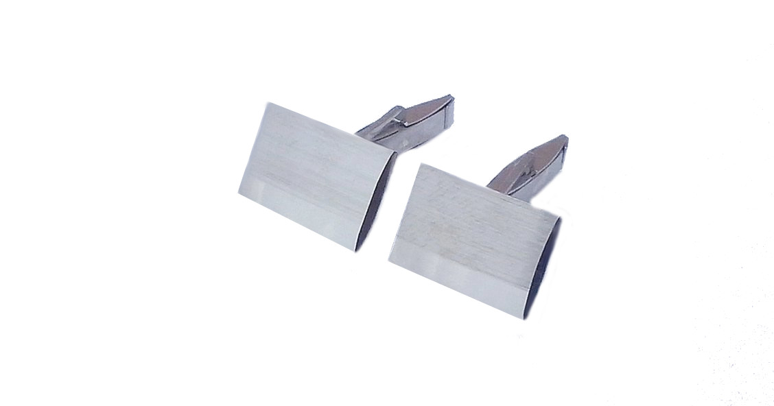 Silver Cufflinks SP031 Gravírovanie zadarmo !!!