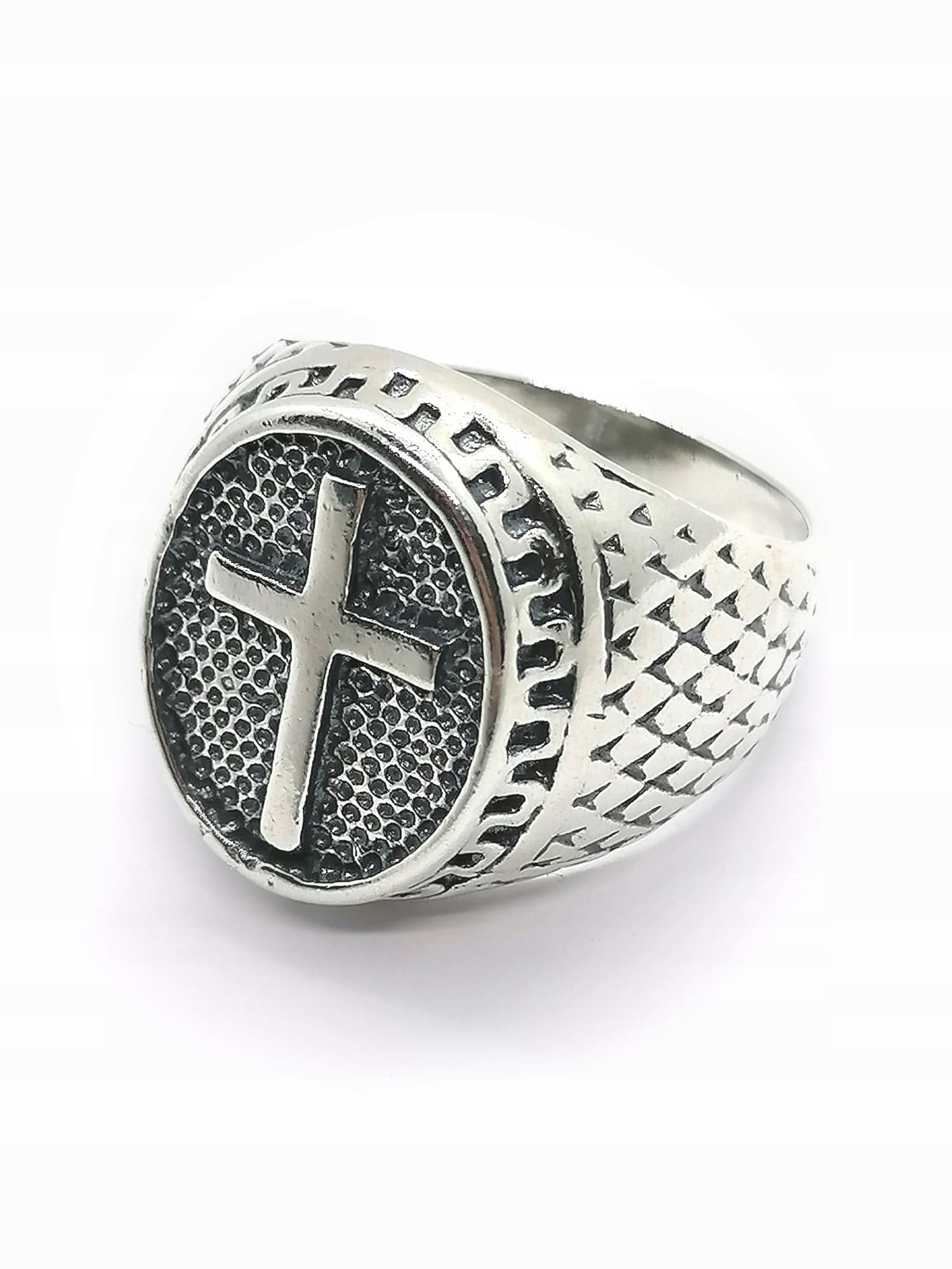 Striebro (925) Náboženský signet R30 13.3g