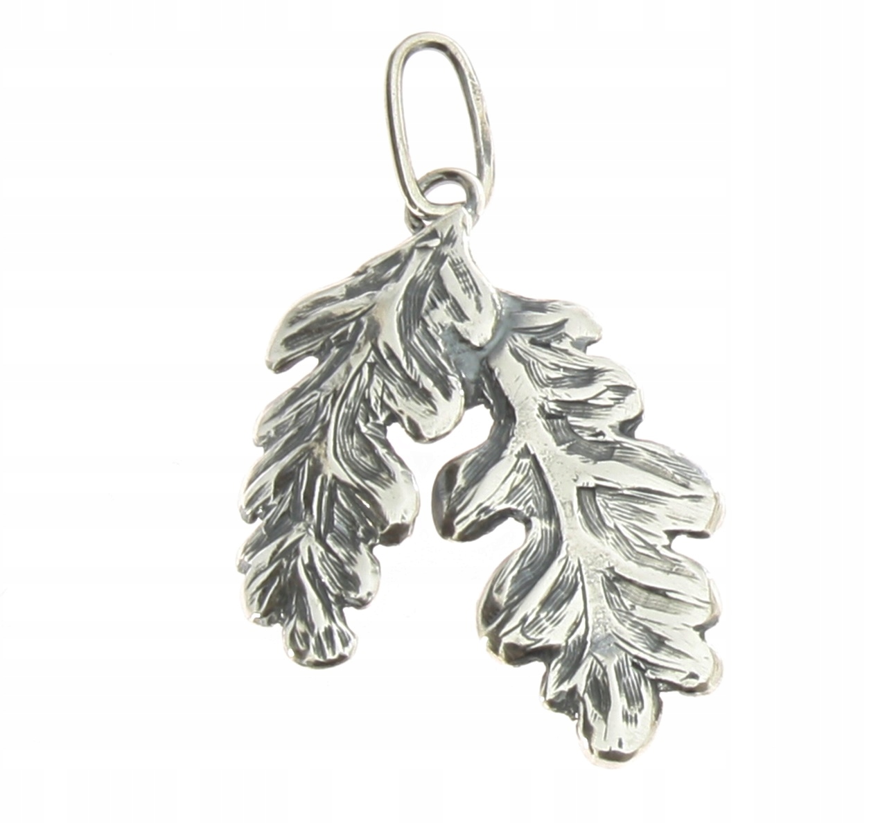 Striebro 925 Pendant - Oak Leaf 02