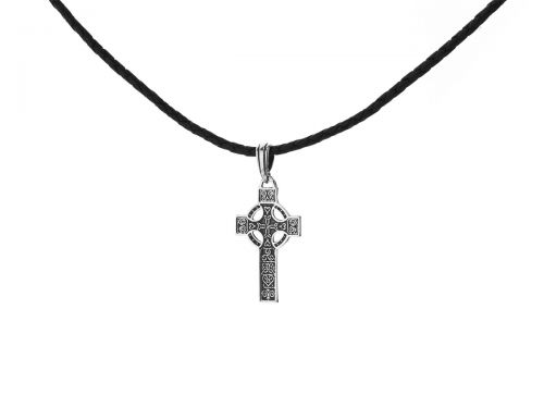 Strieborný keltský kríž - talisman strieborný palec