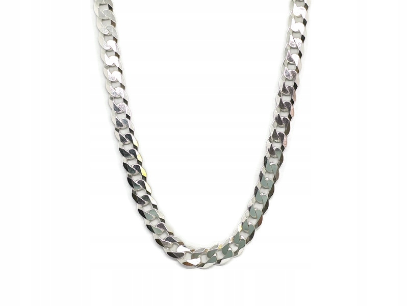 Strieborný reťazec PR925 Weave cesto 50 cm rytec