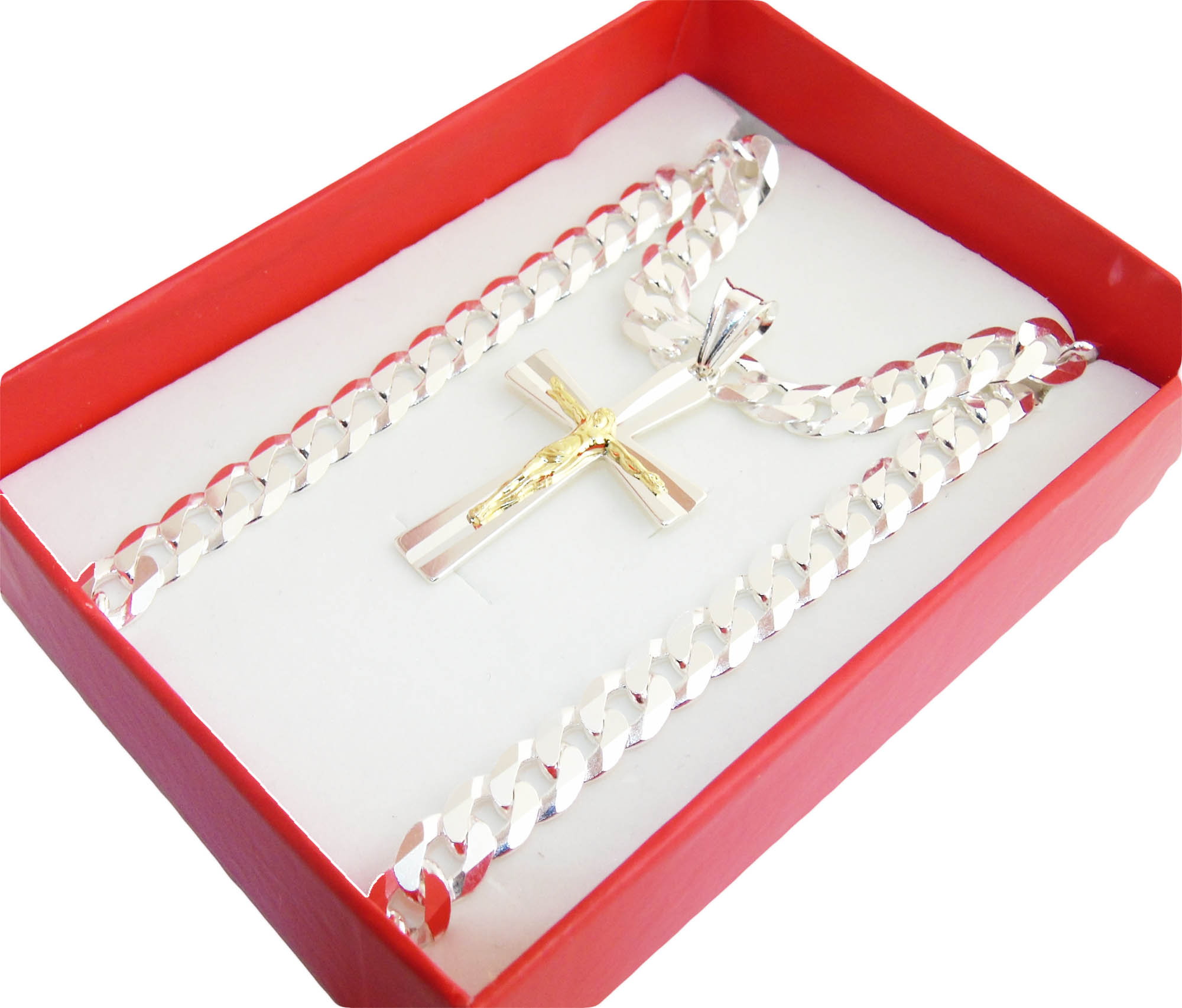 Strieborný reťazec stimulátor strieborný darček 55 cm
