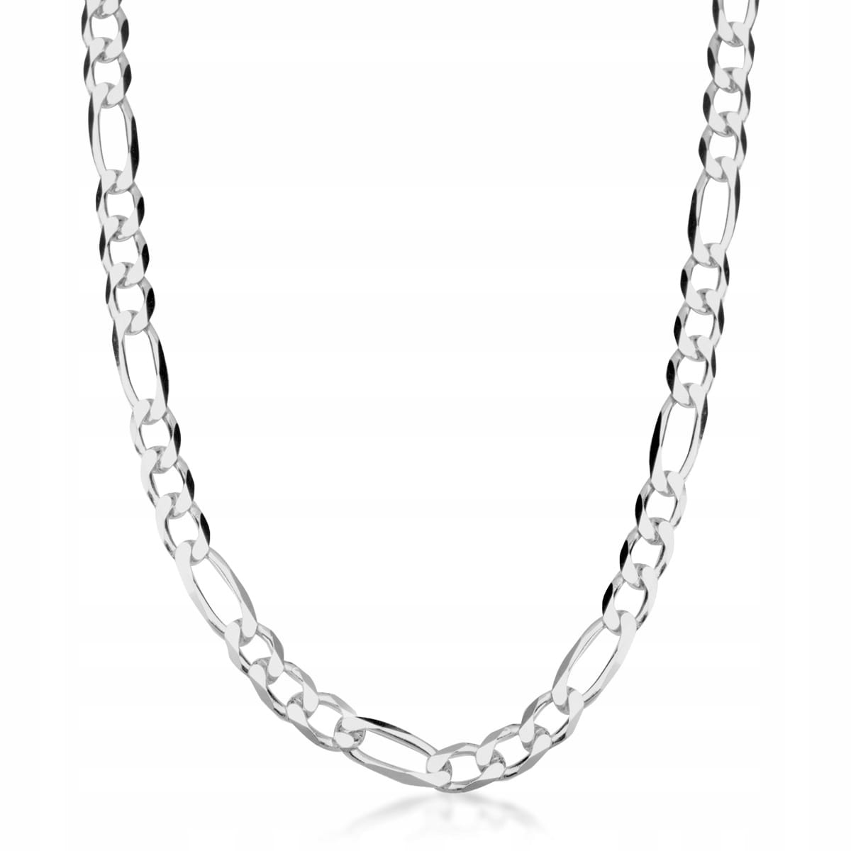 Silver Verona Chain/Áno Ilr00D3 Figaro