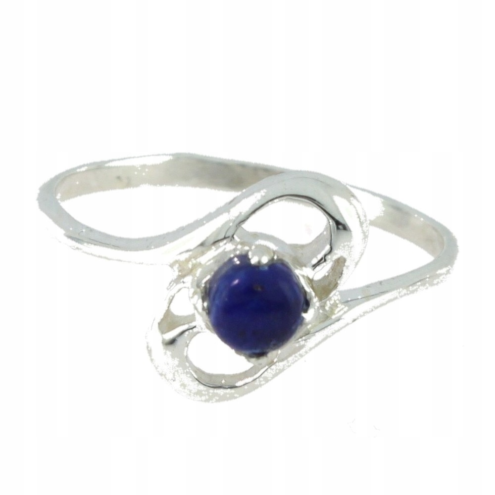 Strieborný prsteň s Lapis Lazuli 18-01