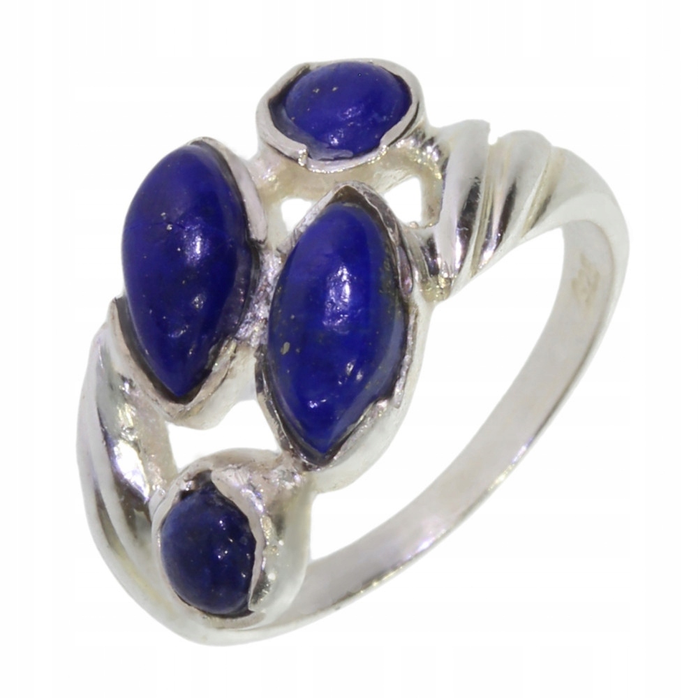 Strieborný prsteň s Lapis Lazuli 26-17