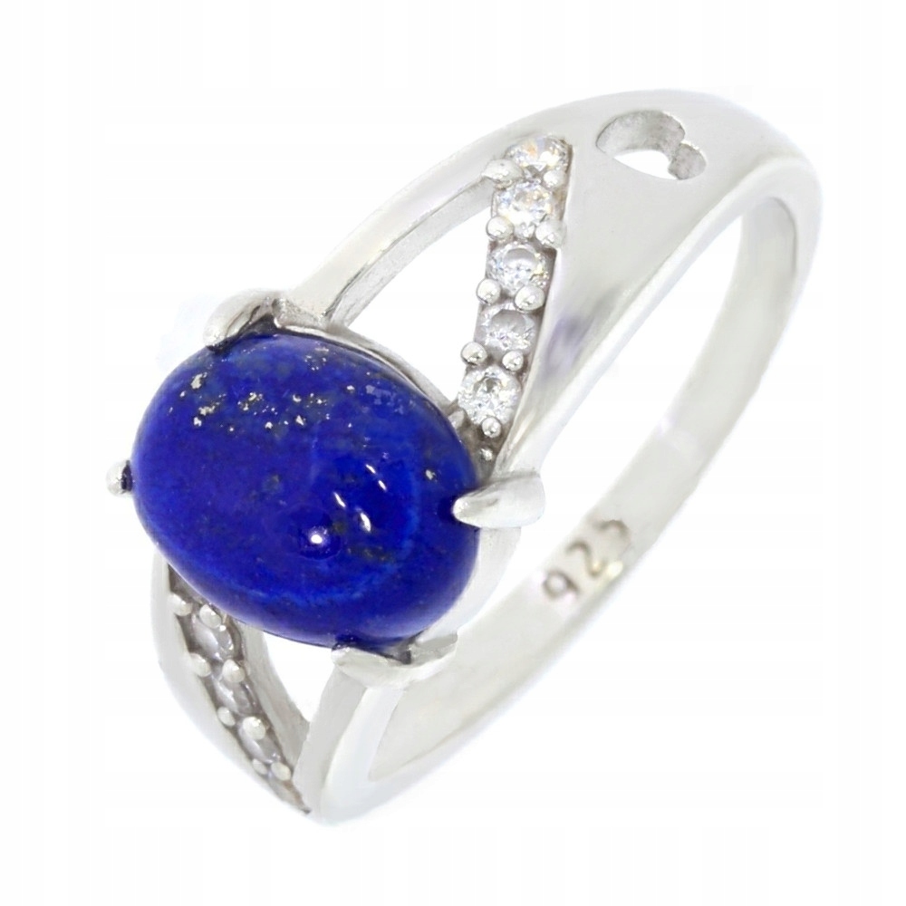Strieborný prsteň s Lapis Lazuli 34-29