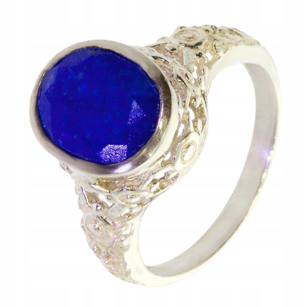 Strieborný prsteň s Lapis Lazuli 42-25