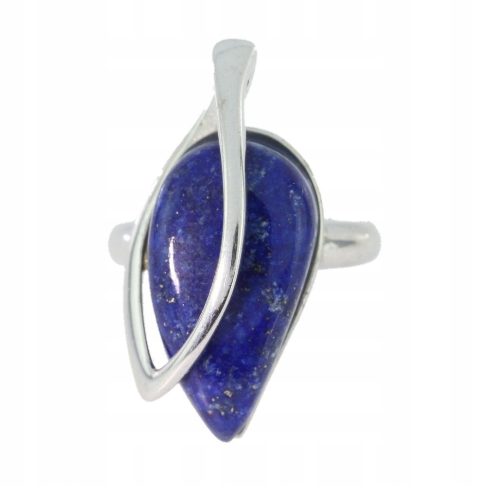 Strieborný prsteň s Lapis Lazuli 46-01