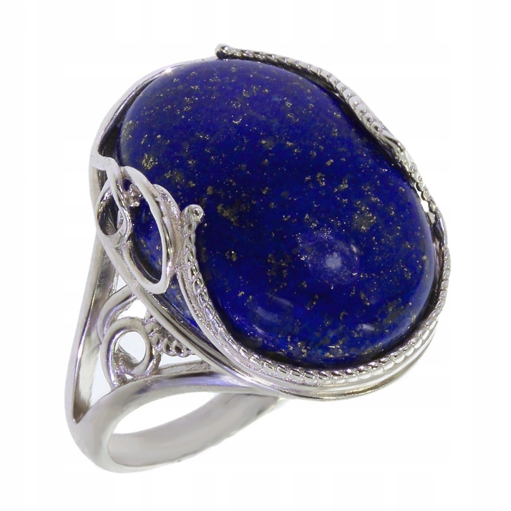 Strieborný prsteň s Lapis Lazuli 66-01