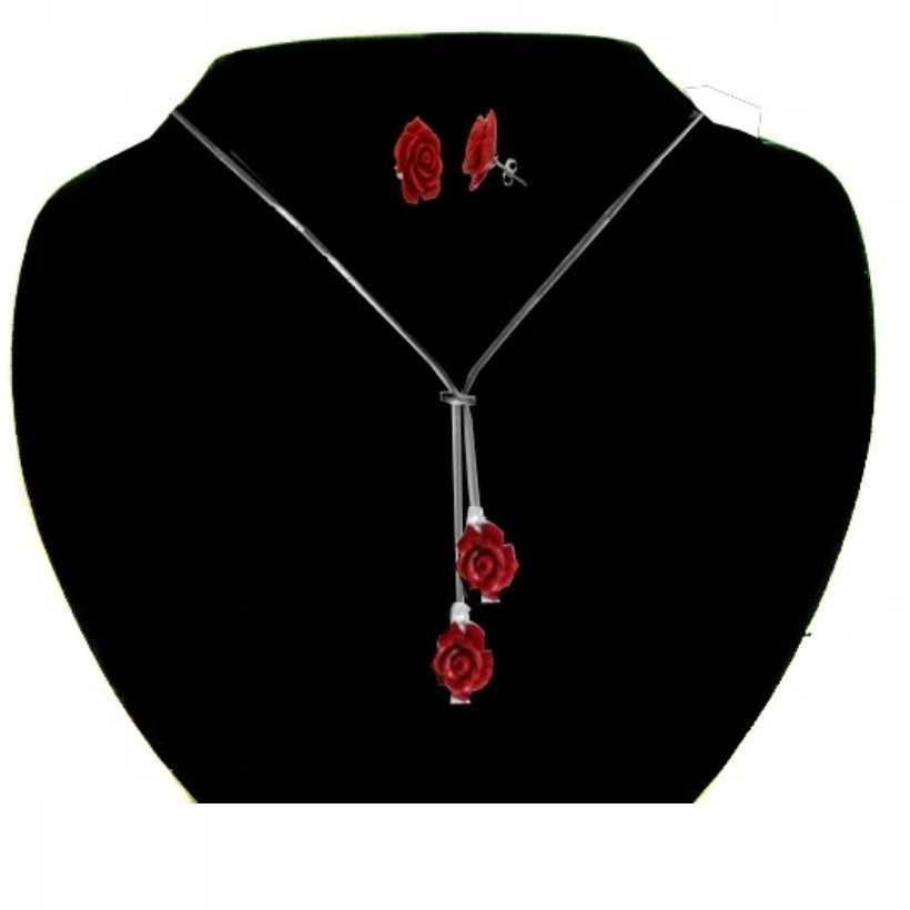 Strieborný set Swarovski a svadba z korálového striebra