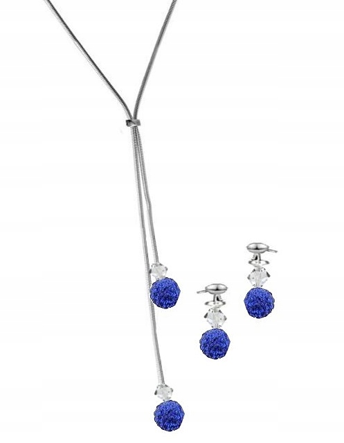 Strieborná svadobná sada Swarovski strieborná shamballa