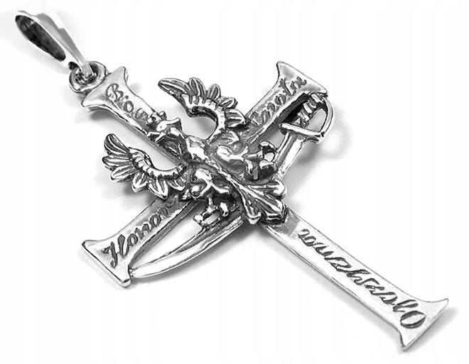 Silver Cross God Honor Homeland Silver 926