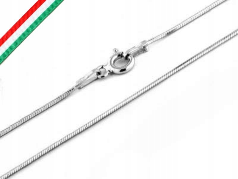 Strieborný reťazec 925 8-stlačený kábel 60 cm