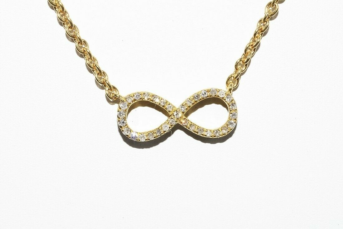 Strieborný náhrdelník s diamantmi 0,20 ct