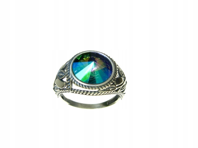 Strieborný kubický zirkónový prsteň Scarabeus Scarab
