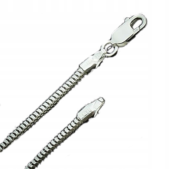 Silver0.925 Reťaz żmijka Diamond ZR25 - 50 cm