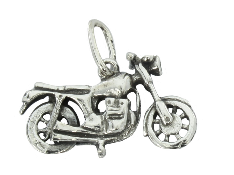 Silver0 925 Pendant Junak Motor 05