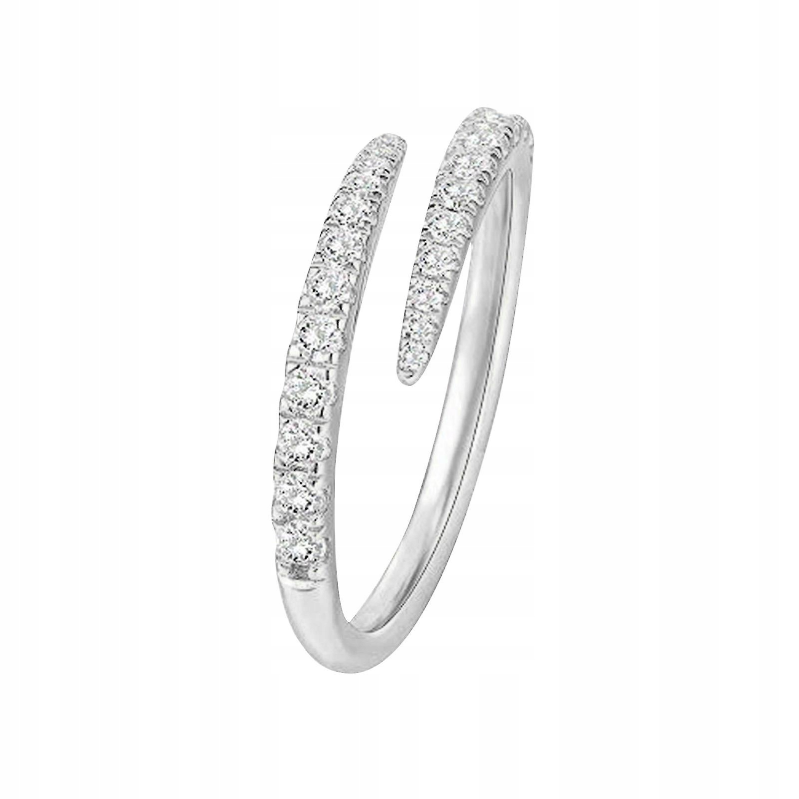 Strieborný Pierce Women's Crocheum Ring Svadba