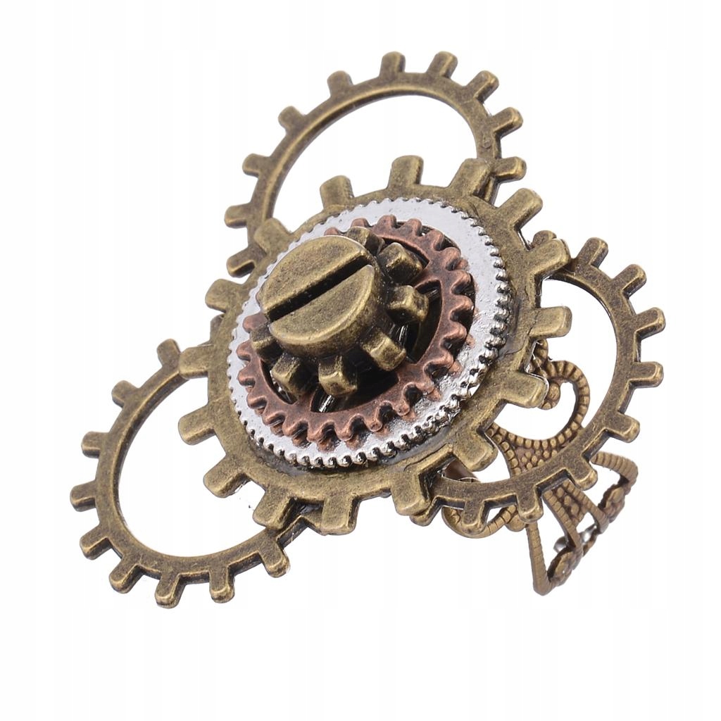 Steampunk Watch Part Gears Antic Ring Copper