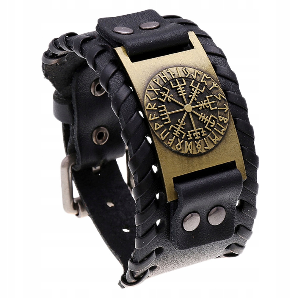 Steampunk náramok s koženým náramkom PU