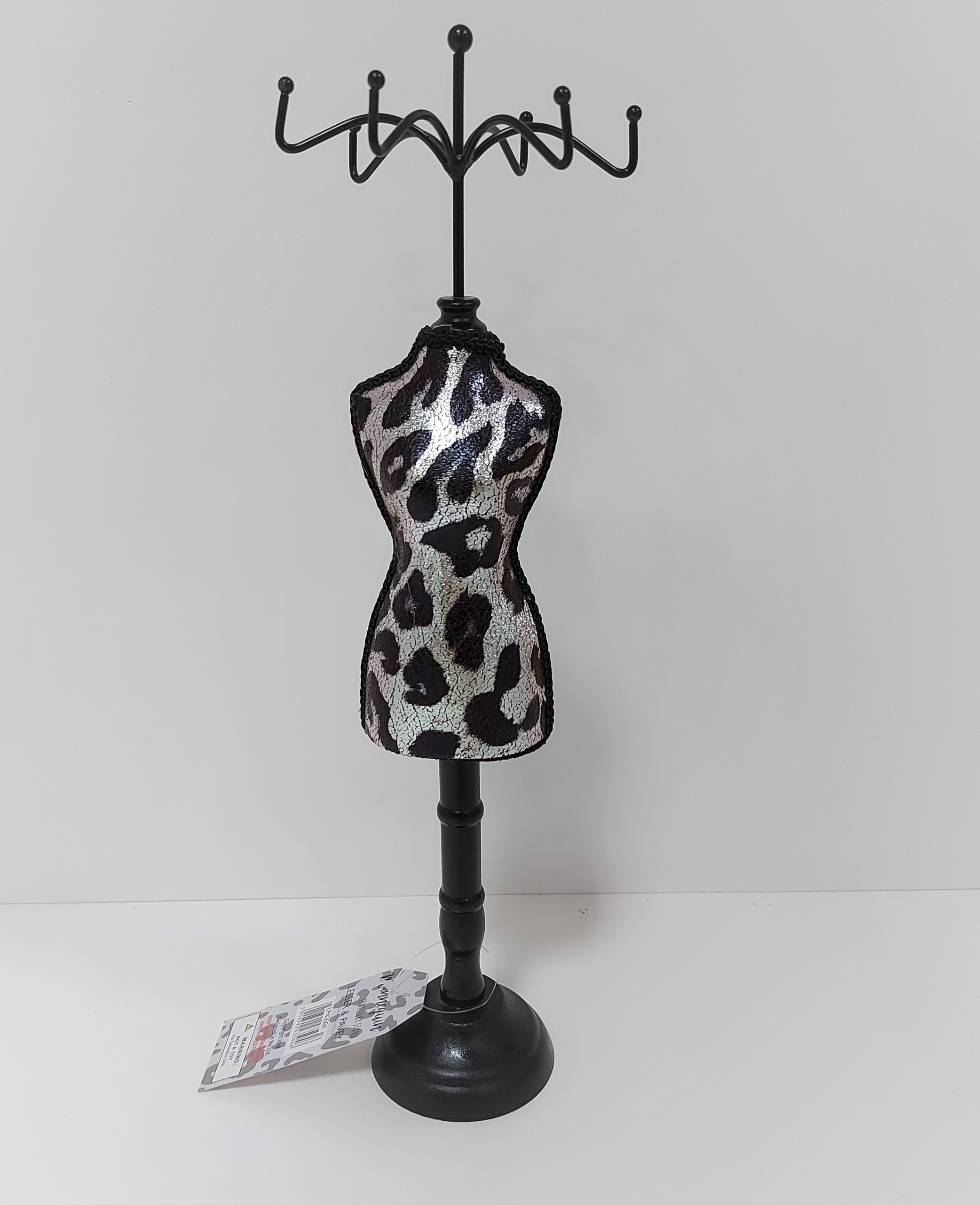 Stojan na šperky Manekin Leopard