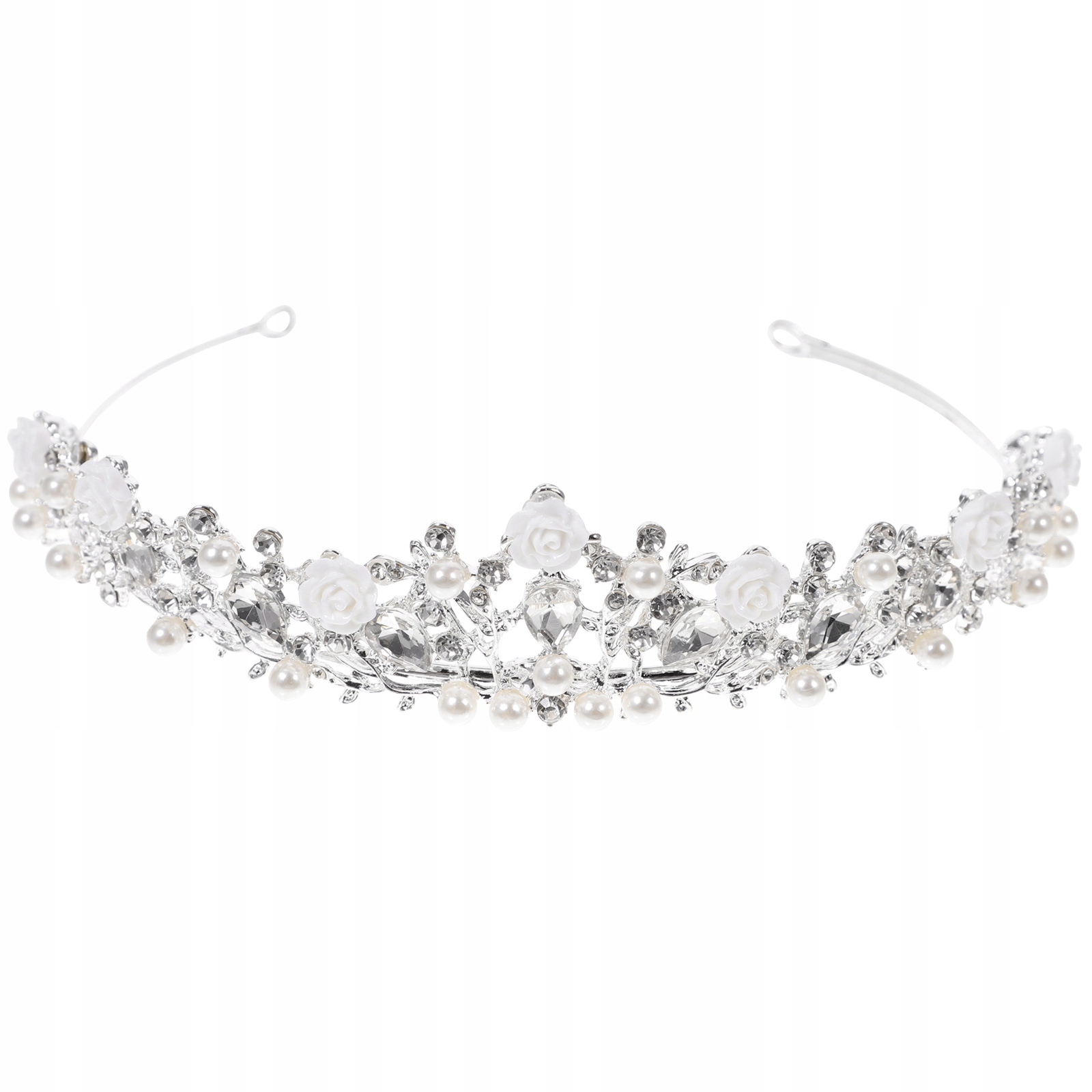 Svadobná svadobná čelenka pre novomanželia Tiara