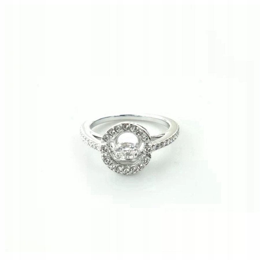 Prsteň Swarovski Biting Heart Silver 50