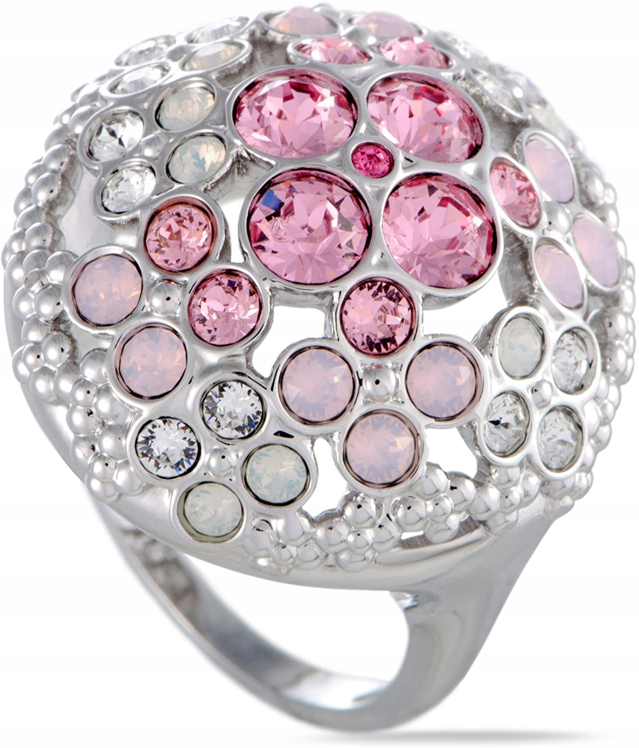 Šperkový prsteň Swarovski - Rhodium 5139718