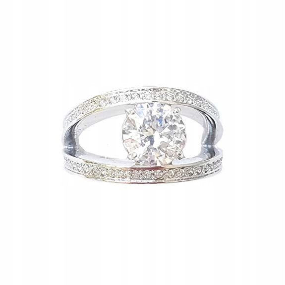 Swarovski prsteň 19 mm lesklý krištáľ LOVE