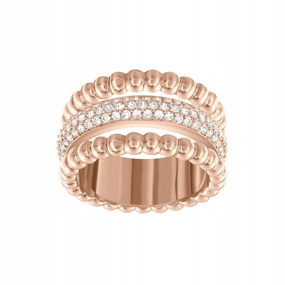 Swarovski prsteň - bublina troch radov - 5140093