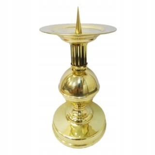 Oltár Candlestick h22cm mosadz - 58363