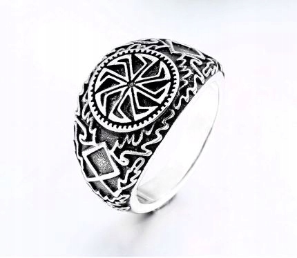 Rune Signet Viking Kolovrat Punk Biker Rock Moto
