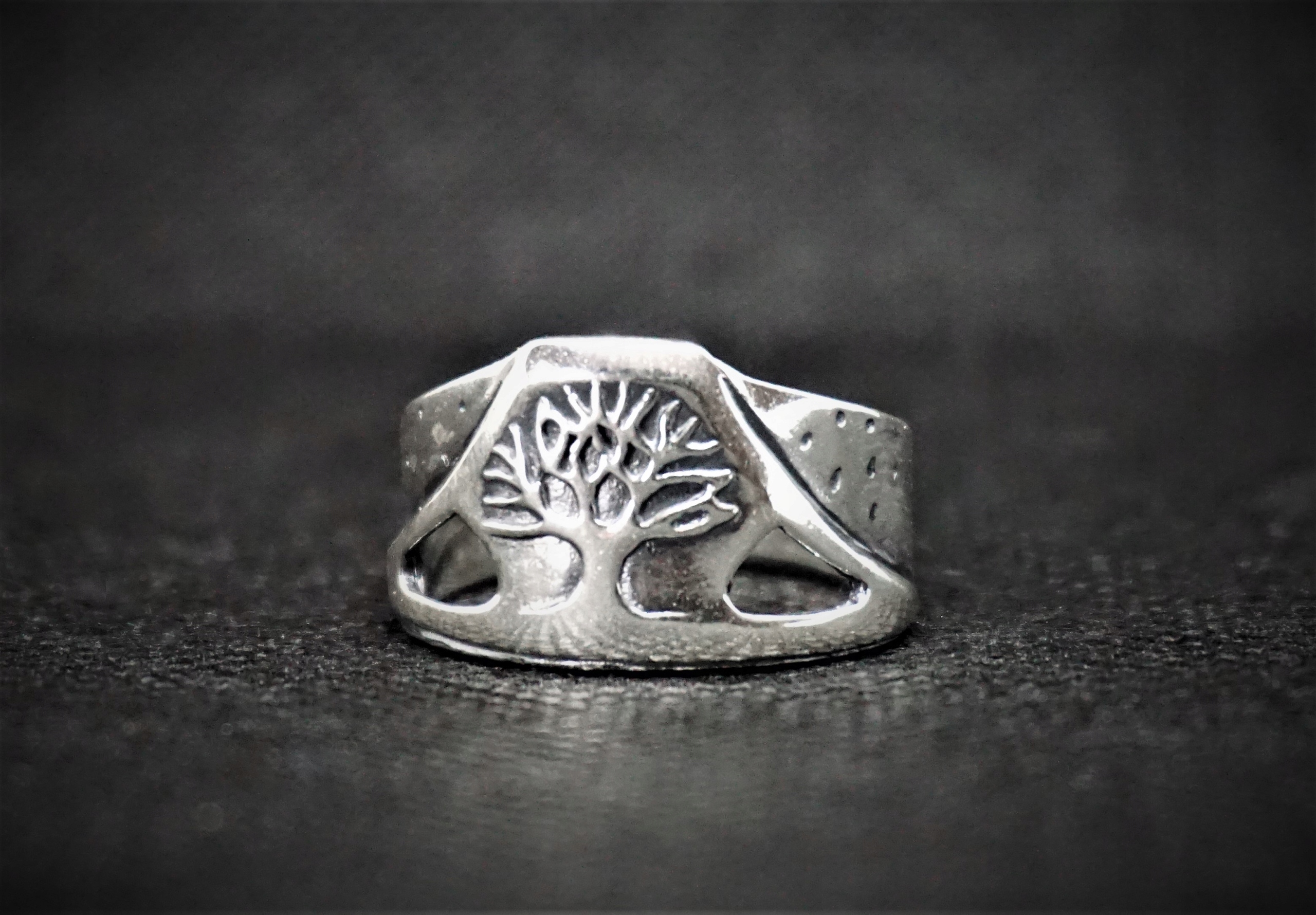 Signetový prsteň SLAVIC TREE OF LIFE 925 strieborný NOVINKA