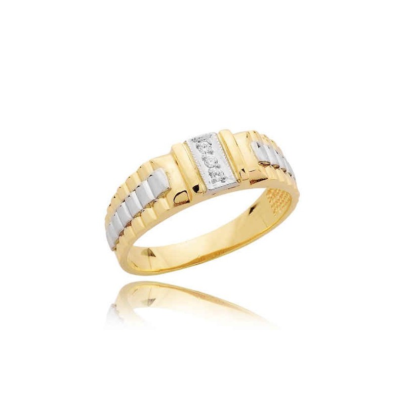 Pánsky S5 Signet s diamantmi 0,036ct