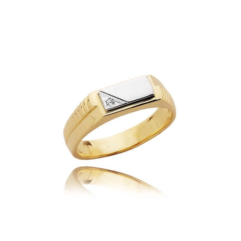 Pánsky model Sygnet Golden S4, zlato 0,585