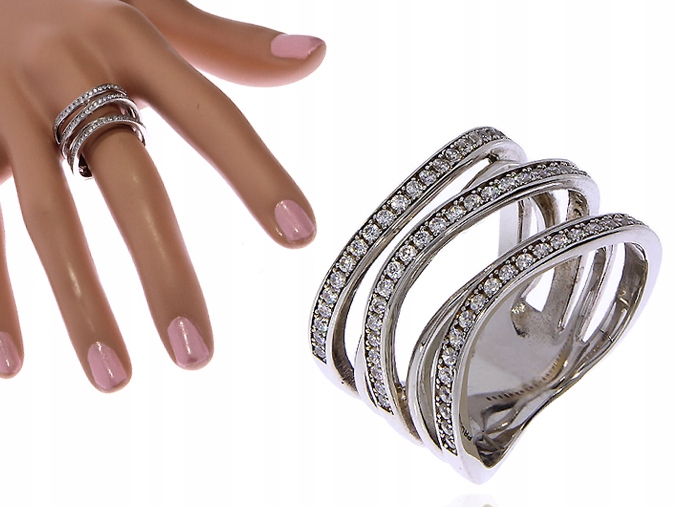Široký krúžok RING SILVER 0,925 LgSP303