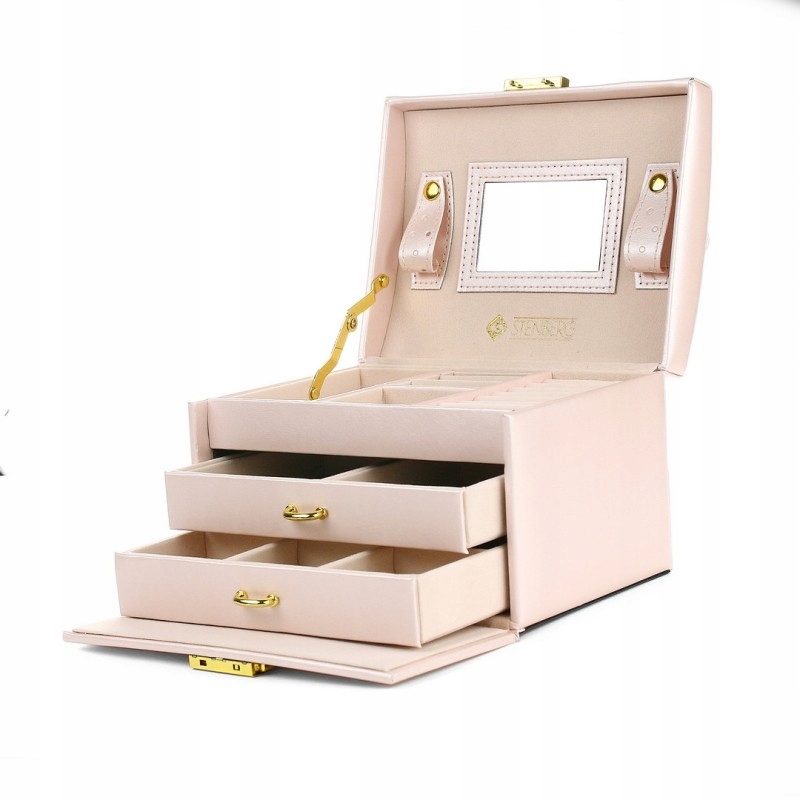 Šperkovnica Kuferek Organizer Pink